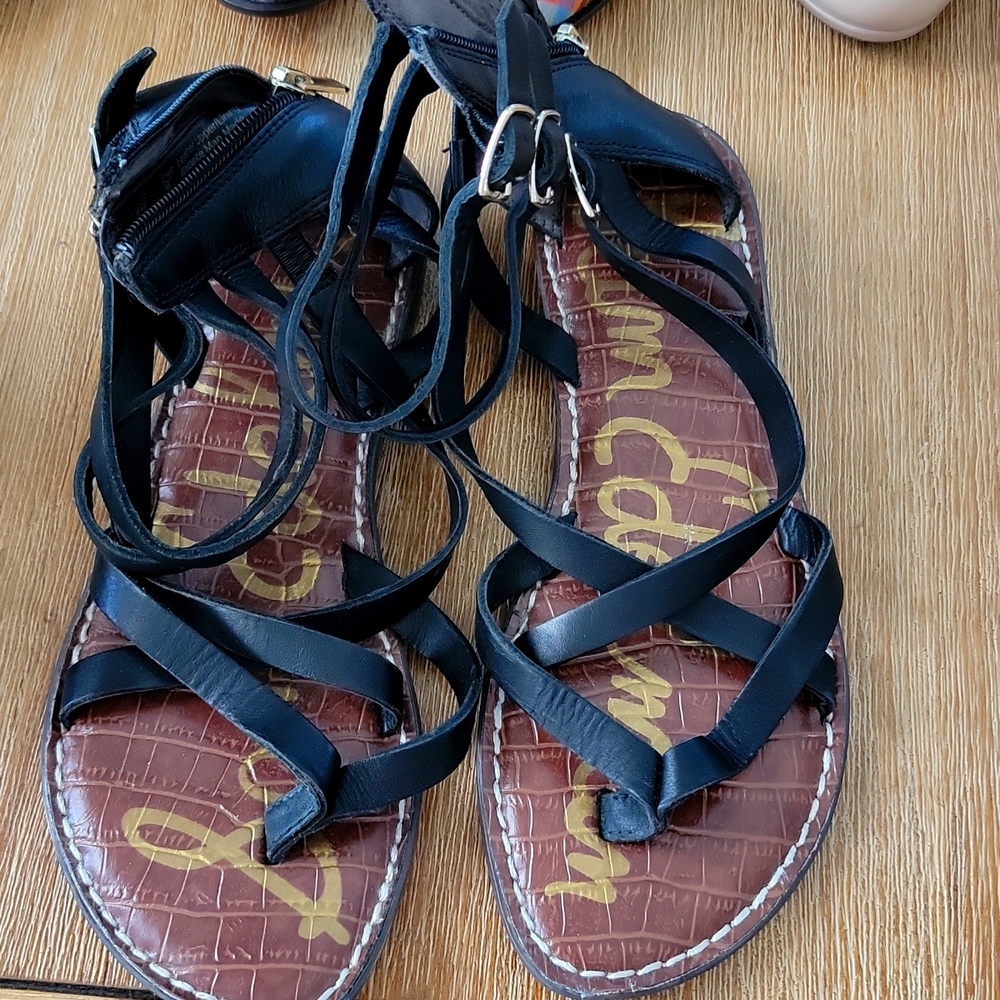 Black sandals
